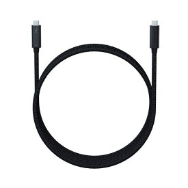 RAZER Thunderbolt 4 Cable (2．0m) ブラック RC21-01870100-R3M1 [RC2101870100R3M1]