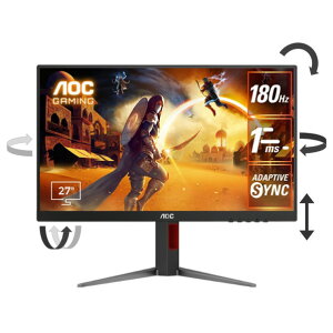 AOC 27^Q[~OtfBXvC Black&Red 27G4/11 [27G411]