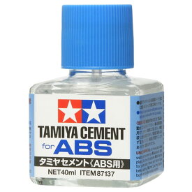 タミヤ タミヤセメント(ABS用) T87137セメントABSヨウN [T87137セメントABSヨウN]