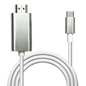 X^oii iPhone 15/X}zpType-C HDMI ϊP[u 2D5m zCg R25CACH02WH [R25CACH02WH]
