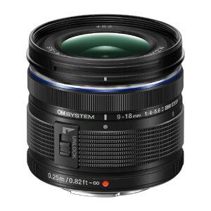 OMfW^\[VY LpY[Y OMSYSTEM M.ZUIKO DIGITAL ED 9-18mm F4.0-5.6 II ubN M.ED 9-18MM F4.0-5.6_2 [MZED918MMF4056OM]ySPSPz