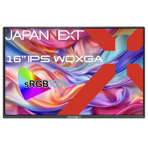 JAPANNEXT 16^WQXGAΉoCfBXvC ubN JN-MD-IPS16WQXGAR [JNMDIPS16WQXGAR]