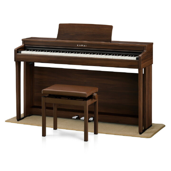 楽天市場】KAWAI 電子ピアノ 【高低自在椅子＆ヘッドホン2個付き】 e 