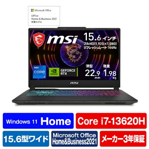 MSI m[gp\R IWi Cyborg 15 A13V ubN&XPg CYBORG15-A13VFK-4075JP [CYBORG15A13VFK4075JP]