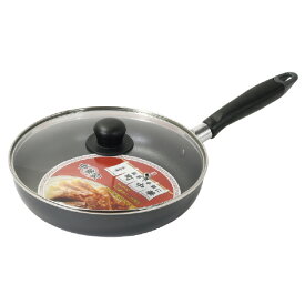 パール金属 中華家 ふっ素加工IH対応ガラス蓋付餃子鍋(24cm) HC287IHガラスフタギヨウザナベ24 [HC287IHガラスフタギヨウザナベ24]