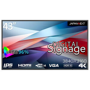 JAPANNEXT 43^4KΉTCl[WfBXvC ubN JN-SI43UHDR-24 [JNSI43UHDR24]