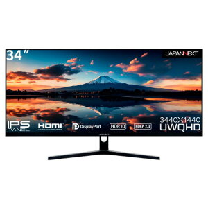 JAPANNEXT 34^tfBXvC JN-IPS3401UWQHDR [JNIPS3401UWQHDR]
