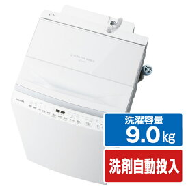 東芝 9．0kgインバーター全自動洗濯機 ZABOON グランホワイト AW-9DP4(W) [AW9DP4W]【RNH】