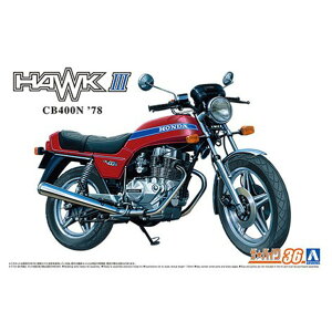 1/12 �U�E�o�C�N No.36 �z���_ CB400N HAWK-III '78