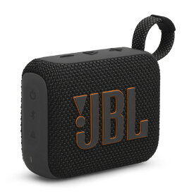 JBL ポータブルBluetoothスピーカー JBL GO 4 ブラック JBLGO4BLK [JBLGO4BLK]【RNH】
