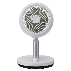 ユアサプライムス のびーるサーキュレーター ホワイト YGT-CL158F(W) [YGTCL158FW]