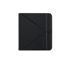 Kobo Kobo Libra Colour用自立するスリープカバー ブラック N428-AC-BK-E-PU [N428ACBKEPU]