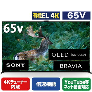 SONY 65V^4K`[i[4KΉL@ELer BRAVIA A95LV[Y XRJ-65A95L [XRJ65A95L]yRNHz