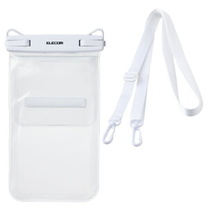 �G���R�� �X�}�[�g�t�H���p�h���P�[�X IPX8 2�|�P�b�g�^�C�v �z���C�g P-WPS2P05WH [PWPS2P05WH]