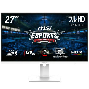 MSI 27^tfBXvC MAG 274PFW zCg MAG-274PFW [MAG274PFW]