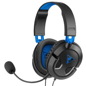 TURTLE BEACH �}���`�v���b�g�t�H�[���Ή��Q�[�~���O�w�b�h�Z�b�g Recon 50P �u���b�N TBS-3303-05 [TBS330305]