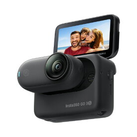 insta360 GO3S 4K ウェアラブルカメラ 64GB Go3S ブラック CINSAATA-GO3S64K [CINSAATAGO3S64K]