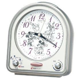 SEIKO アナログ目覚まし時計 FD486S [FD486S]