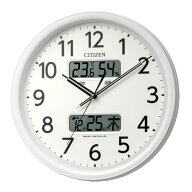 リズム 電波掛時計 CITIZEN 白 8FYA06-003 [8FYA06003]