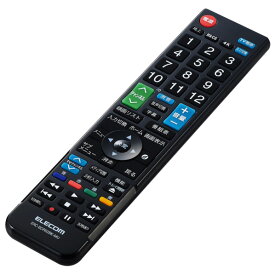 エレコム 4メーカー対応マルチレコーダーリモコン ブラック ERC-BDR02BK-MU [ERCBDR02BKMU]【FMPT】