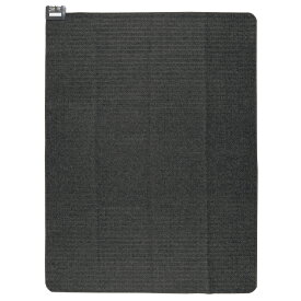 広電 電気カーペット 3畳 ブラック無地 VWU301URC [VWU301URC]