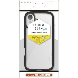 �G���R�� iPhone 16 Plus�pTOUGH SLIM LITE �n�C�u���b�h�P�[�X �t���[���J���[ �u���b�N PM-A24BTSLFCBK [PMA24BTSLFCBK]
