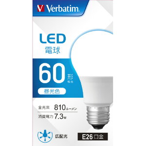 Verbatim LEDd E26 S810lm(7D3WʓdELz^Cv) F LDA7D-G/LCV3 [LDA7DGLCV3]