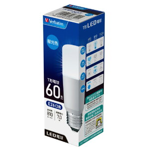 Verbatim LED�d�� E26���� �S����810lm(7�D0W T�`�d���^�C�v�E�L�z���^�C�v) �����F���� LDT7D-G/LV3 [LDT7DGLV3]