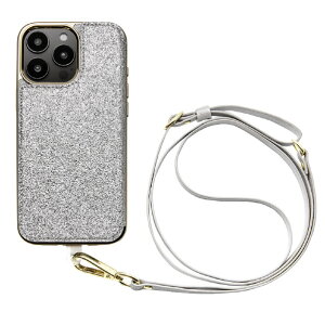���j�P�[�X iPhone 16 Pro Max�pCross Body Case Duo �V���C���V���o�[ UNI-CSIP24LP-2CBSS [UNICSIP24LP2CBSS]