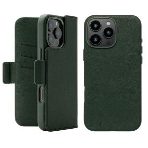 ���j�P�[�X iPhone 16 Pro Max�p2Way Mag Flip Case �O���[�� UNI-CSDIP24LP-2MFGN [UNICSDIP24LP2MFGN]