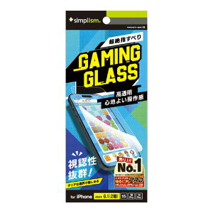gjeB iPhone 16/15/15 Pro/14 Prop[Gaming Glass]  Q[pKX TR-IP24M2-GLSG-SLCC [TRIP24M2GLSGSLCC]