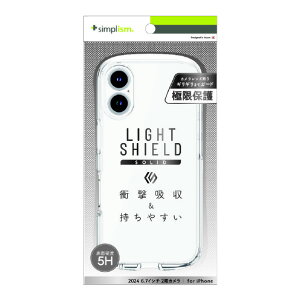 gjeB iPhone 16 Plusp[LIGHT SHIELD Solid] ݌v Ռz nCubhNAP[X TR-IP24L2-LDSL-CLCL [TRIP24L2LDSLCLCL]