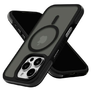 X^oii iPhone 16 PropAIR-C nCubhP[X TPU×PC Ռz GANbVt MAGSAFEΉ ubN 8217IP461PHPMBK [8217IP461PHPMBK]