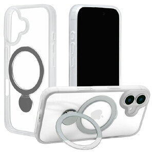 X^oii iPhone 16pZEROSAFE SHAFT MAGSAFEΉ360°]X^hP[X zCg 8304IP461ZSFSWH [8304IP461ZSFSWH]