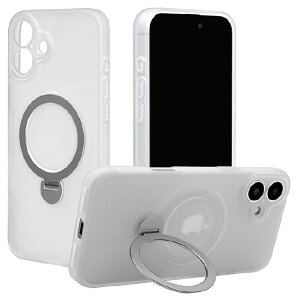 X^oii iPhone 16 PluspZEROSAFE SHAFT J͕ی MAGSAFEΉ360°]X^hP[X tXgzCg 8321IP467ZSFSLWH [8321IP467ZSFSLWH]