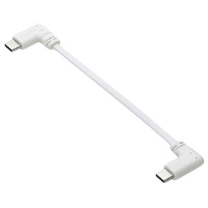 �G���R�� ���o�C���o�b�e���[�p�P�[�u�� (USB Type-C(TM)/�[�d��p/60W/10cm) �z���C�g MPA-CCLL01WH [MPACCLL01WH]