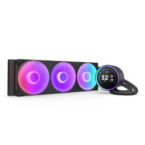 NZXT ȈՐCPUN[[ 120mm VOt[t@̗p KRAKEN Elite (2024) F360 RGB CORE ubN RL-KR36E-B2 [RLKR36EB2]ySPSPz