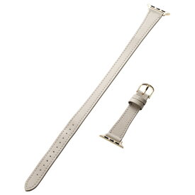 エレコム Apple Watch用 &me ソフトレザーバンド(42/41/40/38mm) グレージュ AW-41BDLWJGB [AW41BDLWJGB]