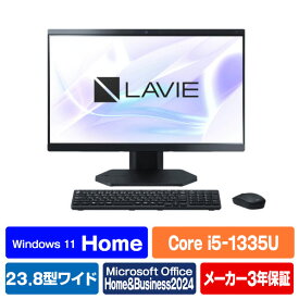 NEC 一体型デスクトップパソコン e angle select LAVIE A23 ファインブラック PC-A2355JAB-E3 [PCA2355JABE3]【RNH】【NVPM】
