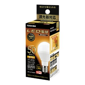 ���� LED�d�� E17���� �S����600lm(5�D2W���`�d���^�C�v) �d���F���� LDA5L-G-E17/DSK50V1 [LDA5LGE17DSK50V1]�yMRTP�z