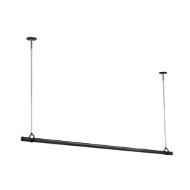 川口技研 室内用ホスクリーン 物干竿セット QSC型(1セット/ロングサイズ) ブラック QSCL-23-BK [QSCL23BK]