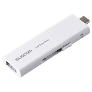 GR USB Type-C(TM)/USB-ARlN^[ΉOt|[^uSSD(1TB) zCg ESD-EWB1000GWHR [ESDEWB1000GWHR]