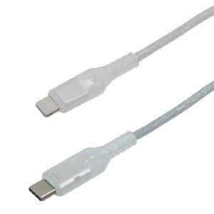 �C���v�����N Lightning/Type-C�N���A�P�[�u��(1�D0m) �N���A IMUSCL100CL [IMUSCL100CL]