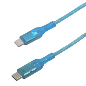 �C���v�����N Lightning/Type-C�N���A�P�[�u��(1�D0m) �u���[ IMUSCL100CLBL [IMUSCL100CLBL]