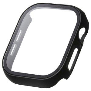 �G���R�� Apple Watch Series 10(46mm)�p�t���J�o�[�P�[�X �v���~�A���K���X/�S����/�Z���~�b�N�R�[�g �u���b�N AW-24AFCGOCBK [AW24AFCGOCBK]�yMRTP�z