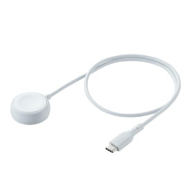 エレコム Apple Watch磁気充電ケーブル(高速充電)(0．5m) ホワイト MPA-AWCCQ05WH [MPAAWCCQ05WH]