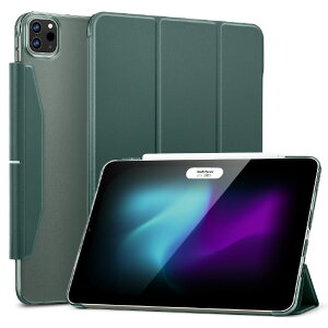 ESR iPad Pro 13C` M4(2024)pP[X Ascend Trifold Forest Green ESR520 [ESR520]yEGKPz