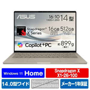 ASUS m[gp\R Zenbook SORA UuXL[x[W UX3407QA-PU16548BE [UX3407QAPU16548BE]yRNHz