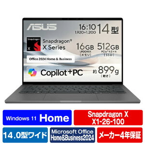 ASUS m[gp\R e angle select Zenbook SORA ACXhO[ UX3407QA-PU16548GRSE5 [UX3407QAPU16548GRSE5]yRNHzySPSPz