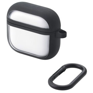 GR AirPods (4)pTOUGH SLIM LITE P[X t[J[ ubN AVA-AP06TSLFCBK [AVAAP06TSLFCBK]